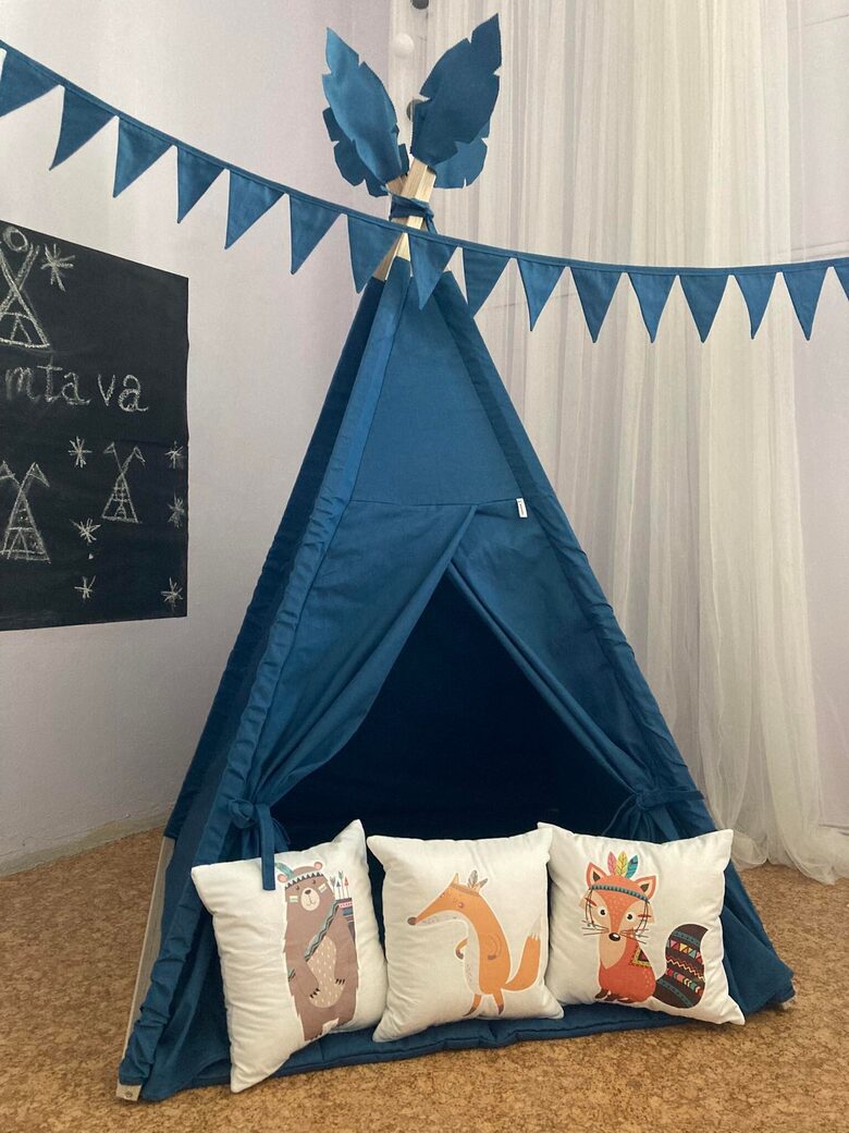 Vigvams bērniem "Viss ir zils"