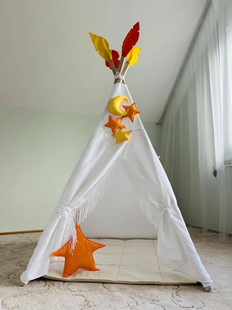 Vigvams bērniem "Skandināvu noskaņā ar akcentiem"