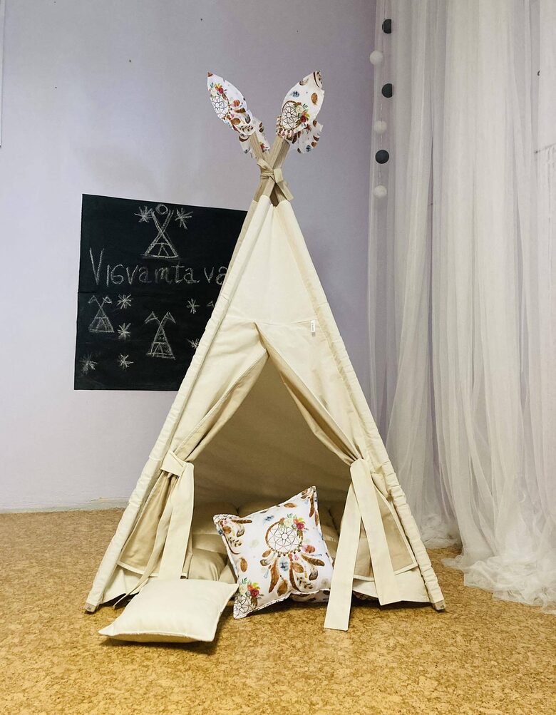 Vigvams bērniem "Īstā kokvilna"