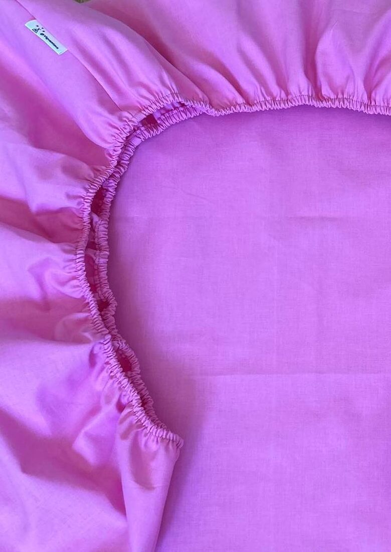 Kokvilnas palags “Rozā”