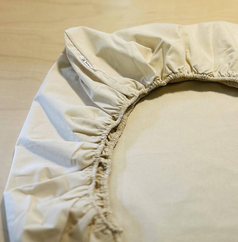 Kokvilnas palags “Nekrāsotā kokvilna"