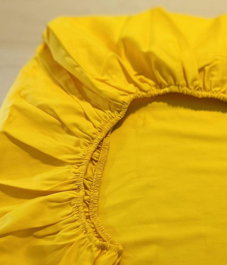 Satīna palags “Dzeltenais”