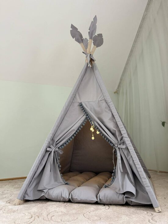 Vigvams bērniem "Skandināvu pelēkais"