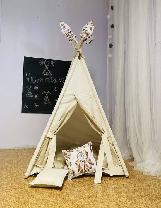 Vigvams bērniem "Īstā kokvilna"