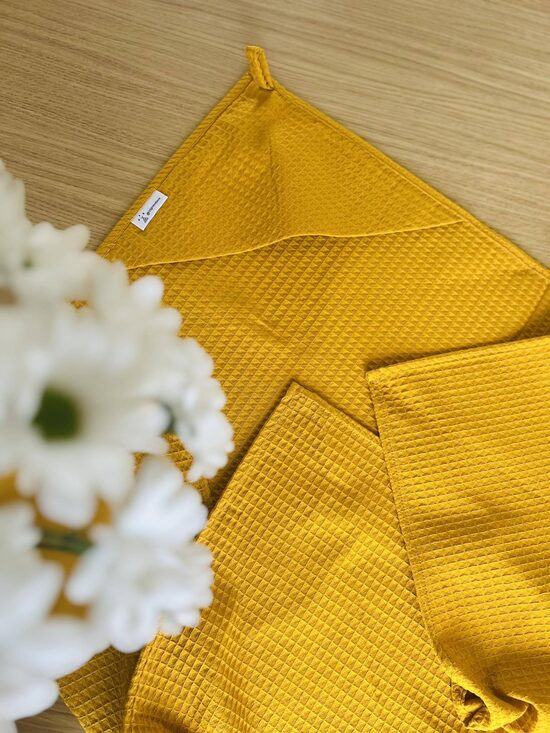 Dvielītis ar kapuci “Sinepju vafeļaudums”