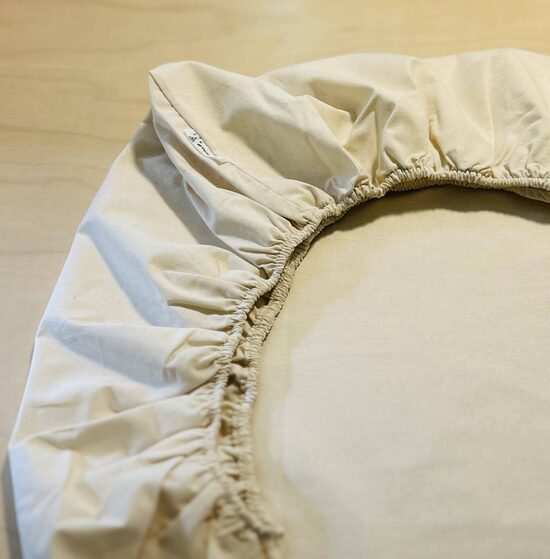 Kokvilnas palags “Nekrāsotā kokvilna"