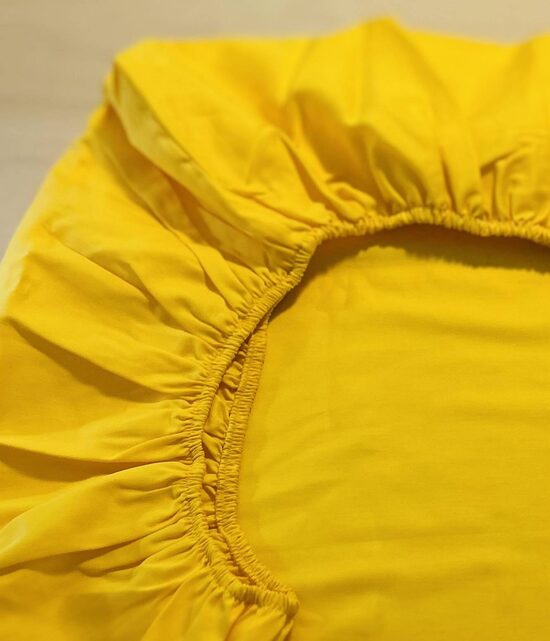 Satīna palags “Dzeltenais”