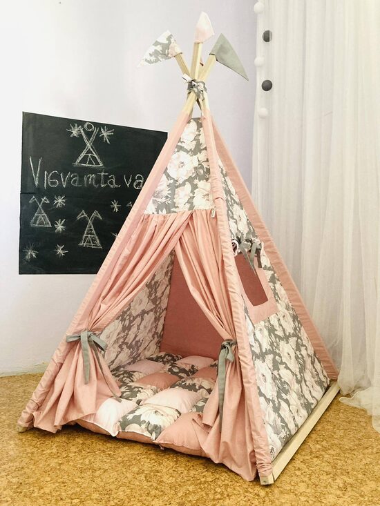 Vigvams bērniem "Peoniju valsts" 