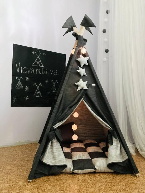 Vigvams bērniem "Kontrastu pasaule" 