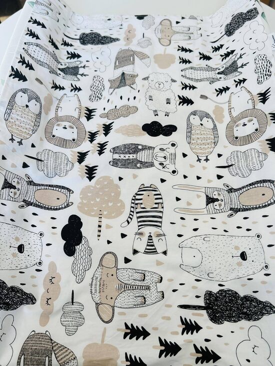 Mitrumnecaurlaidīgs aprūpes paladziņš "Skandināvu dzīvnieciņi”