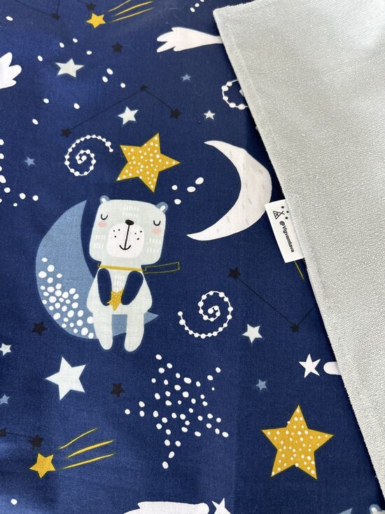 Mitrumnecaurlaidīgs aprūpes paladziņš “Lāči nakts debesīs”