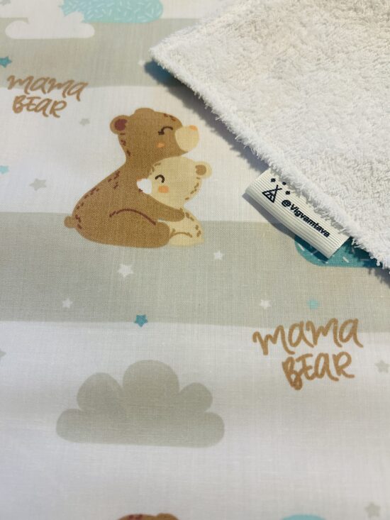 Mitrumnecaurlaidīgs aprūpes paladziņš “Mama Bear”